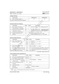 MBRD660CTTRR Datasheet Page 2