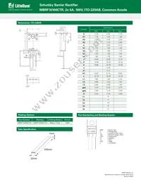 MBRF10100CTR Datasheet Page 3