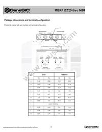 MBRF12040R Datasheet Page 3