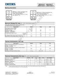 MBRF2060CT-LJ Datasheet Page 2