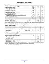 MBRF20L45CTG Datasheet Page 2