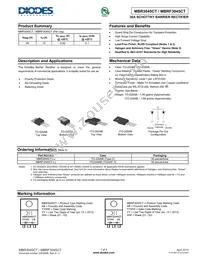 MBRF3045CT-LJ Datasheet Cover