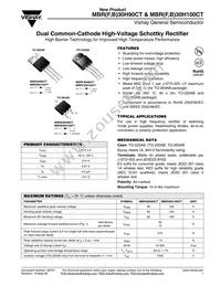 MBRF30H90CT-E3/45 Datasheet Cover