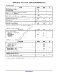 MBRF40250T Datasheet Page 2