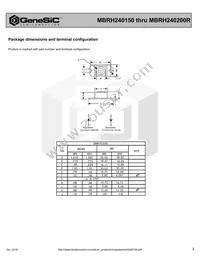 MBRH240200R Datasheet Page 3