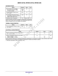 MBRS130T3 Datasheet Page 2