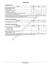 MBRS3100PT3G Datasheet Page 2