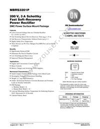 MBRS3201PT3G Datasheet Cover