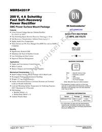 MBRS4201PT3G Datasheet Cover