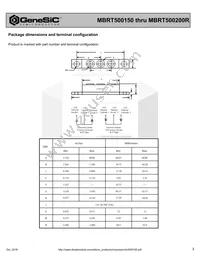 MBRT500200R Datasheet Page 3