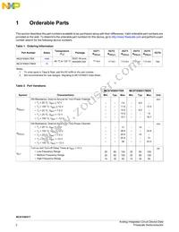 MC07XS6517EKR2 Datasheet Page 2