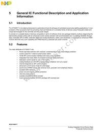 MC07XS6517EKR2 Datasheet Page 14