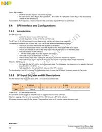 MC07XS6517EKR2 Datasheet Page 18