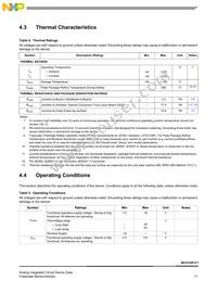 MC07XSF517BEK Datasheet Page 11