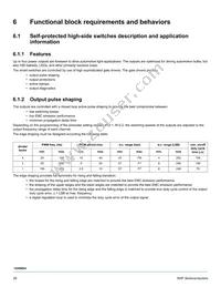 MC08XS6421BEK Datasheet Page 20