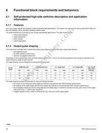 MC08XS6421EKR2 Datasheet Page 20