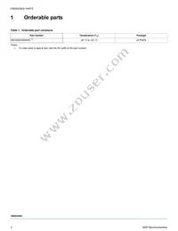 MC09XS3400AFKR2 Datasheet Page 3