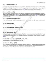 MC09XS3400AFKR2 Datasheet Page 20