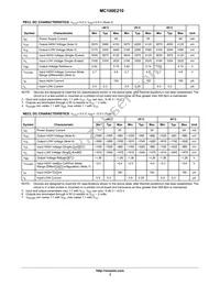 MC100E210FNR2G Datasheet Page 3