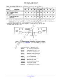 MC100EL07MNR4G Datasheet Page 5