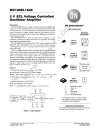 MC100EL1648MELG Datasheet Cover