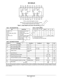 MC100EL29DWR2G Datasheet Page 2