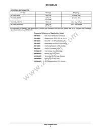 MC100EL29DWR2G Datasheet Page 5