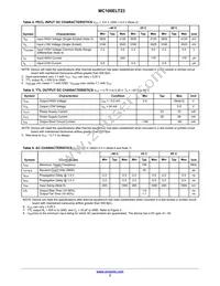 MC100ELT23DTR2G Datasheet Page 3