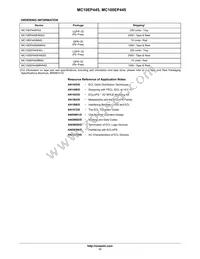 MC100EP445MNR4G Datasheet Page 17