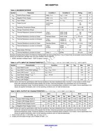 MC100EPT24DTR2G Datasheet Page 3