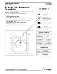 MC100ES6011D Datasheet Cover