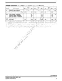 MC100ES6017EGR2 Datasheet Page 3