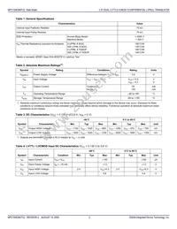 MC100ES60T22EFR2 Datasheet Page 2