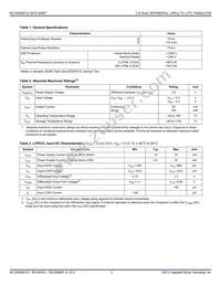 MC100ES60T23EFR2 Datasheet Page 2