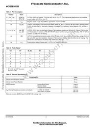 MC100ES6130DT Datasheet Page 2