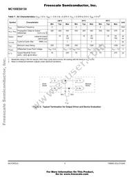 MC100ES6130DT Datasheet Page 4