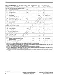 MC100ES8111FA Datasheet Page 4