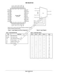 MC100LVE164FAR2G Datasheet Page 2
