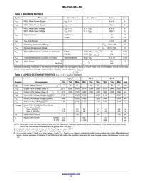 MC100LVEL40DWR2G Datasheet Page 3