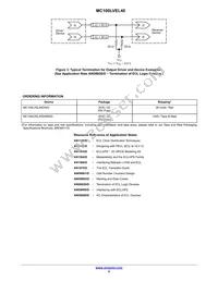 MC100LVEL40DWR2G Datasheet Page 5