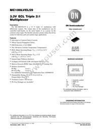 MC100LVEL59DWR2G Datasheet Cover
