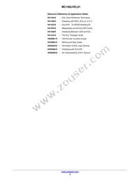 MC100LVEL91DWR2G Datasheet Page 5