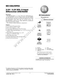 MC100LVEP05DR2G Datasheet Cover