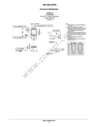 MC100LVEP05DR2G Datasheet Page 9