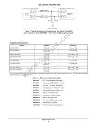 MC10E150FNR2G Datasheet Page 6