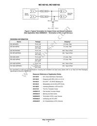 MC10E163FNR2G Datasheet Page 6