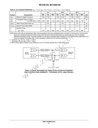 MC10E164FNR2G Datasheet Page 6