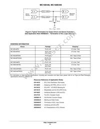 MC10E446FNR2G Datasheet Page 10