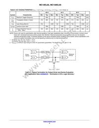 MC10EL05DTR2G Datasheet Page 5
