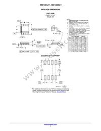 MC10EL11DTR2G Datasheet Page 7
